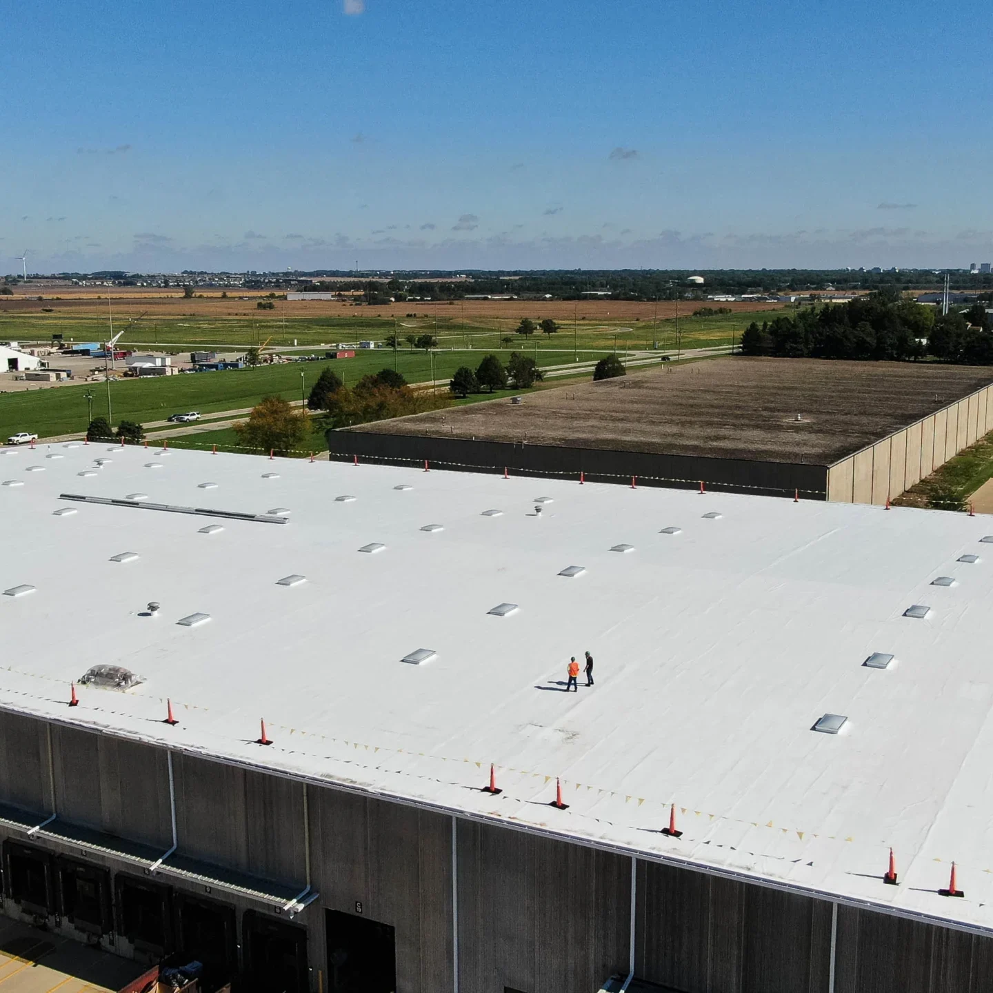 commercial roof inspection